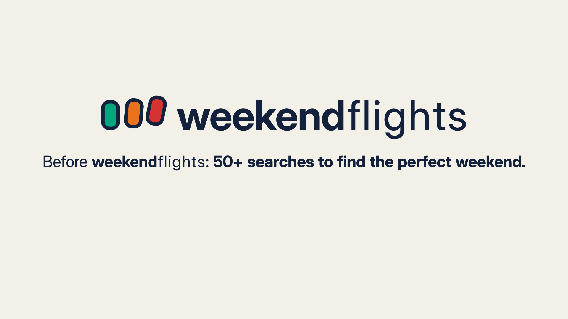 Cartaz do filme de lançamento do weekendflights: o calendário com o preço de cada fim de semana
